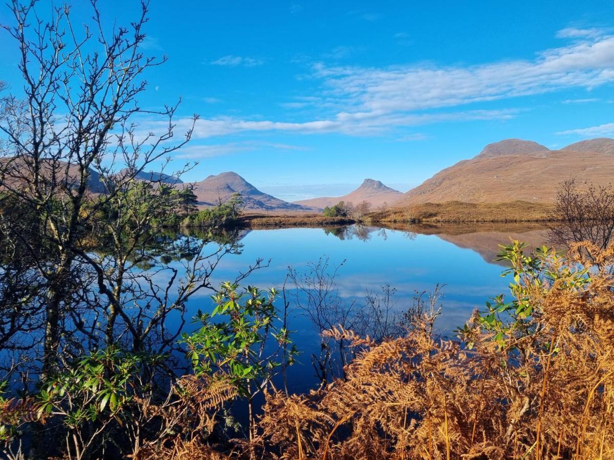 Pollan-Na Clach Cabin Lairg Eksteriør bilde